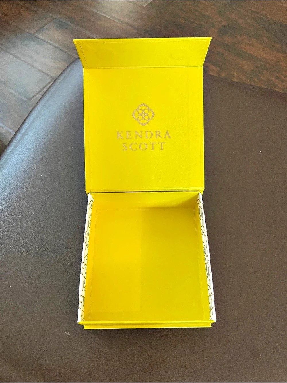 Kendra Scott Yellow Jewelry Box